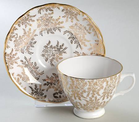 RVA59 Footed Cup & Saucer Set