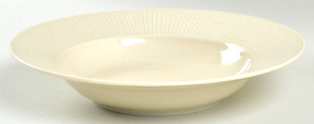 Swedish Grace Sand (Cream) Rim Soup Bowl