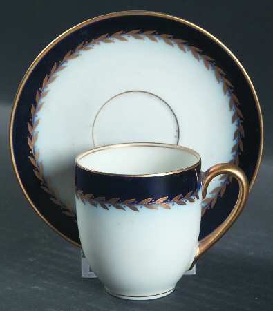 109 Flat Demitasse Cup & Saucer Set
