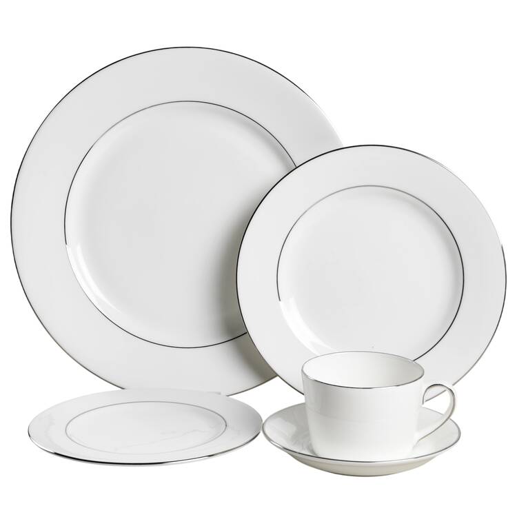 Signature Platinum 5 Piece Place Setting