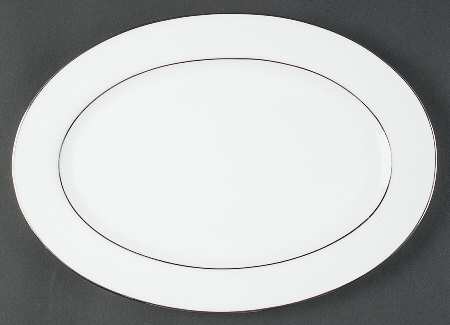 Signature Platinum 10" Oval Serving Platter