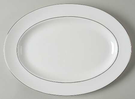 Signature Platinum 14" Oval Serving Platter