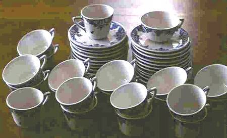 Rde1 Flat Cup & Saucer Set