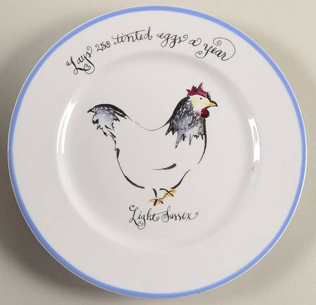 Blue Ribbon Chickens by Rosanna