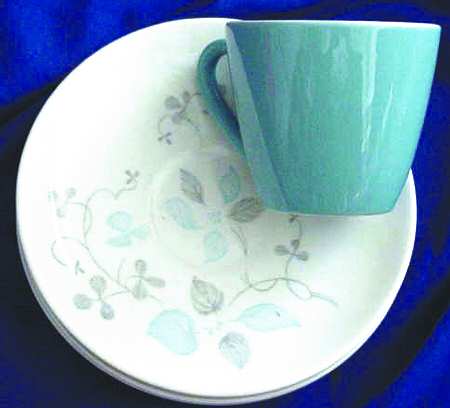 Venice Flat Cup & Saucer Set