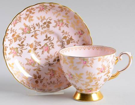 Sunshine Footed Cup & Saucer Set