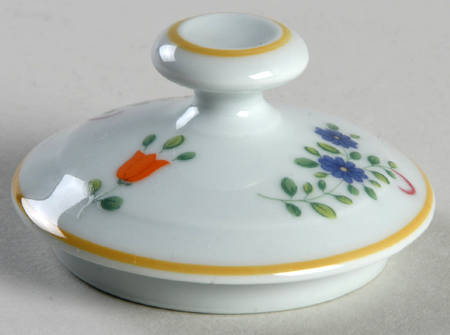 Chine Petit Panier Chinois Celadon Lid for Sugar Bowl
