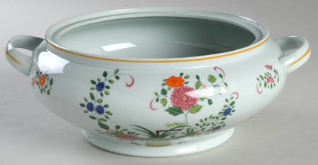 Chine Petit Panier Chinois Celadon Round Vegetable No Lid