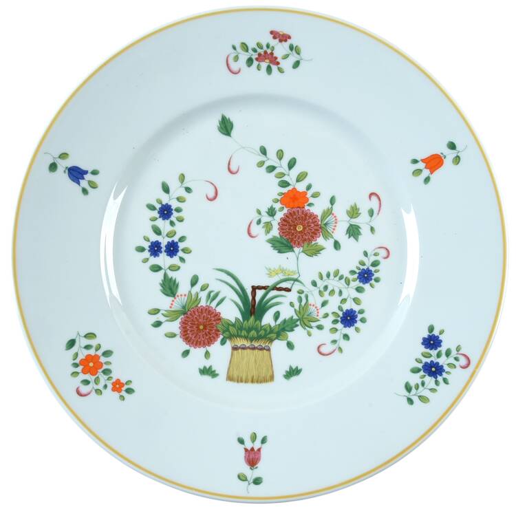 Chine Petit Panier Chinois Celadon Large Dinner Plate