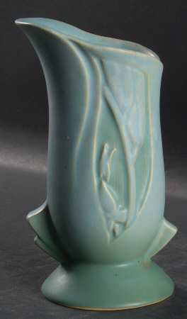 Silhouette Turquoise 7" Vase