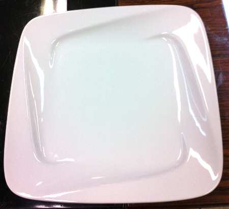 Whiteware (Square) Luncheon Plate