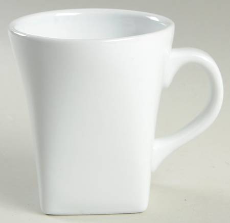 Whiteware (Square) Mug