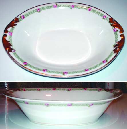 RDN153 10" Oval Vegetable Bowl