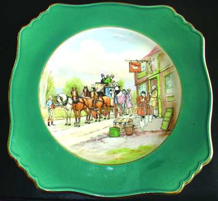 Old English Coaching Scenes by Royal Winton