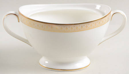 Piper Gold Sugar Bowl No Lid
