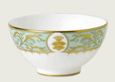 Darley Abbey Harlequin Green Rice Bowl