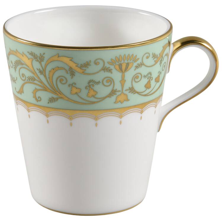 Darley Abbey Harlequin Green Mug