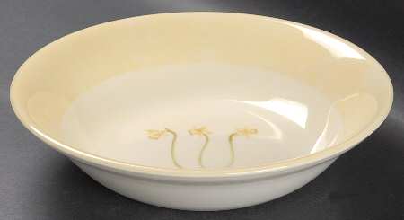 Simplicity Yellow 9" Round Vegetable Bowl