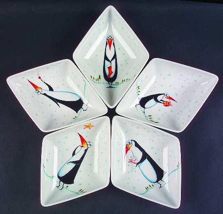 Festive Collection 5 Piece Hors D'Oeuvres Set