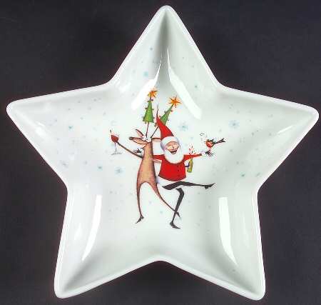 Festive Collection Small Star Shaped Dish