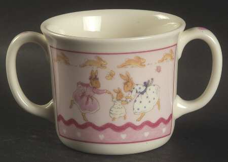 Bunnykins Sweethearts Child's 2 Handled Mug