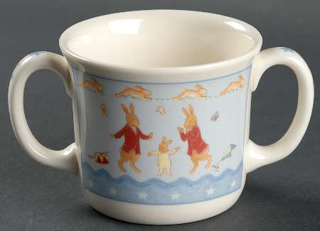 Bunnykins Shining Stars Child's 2 Handled Mug