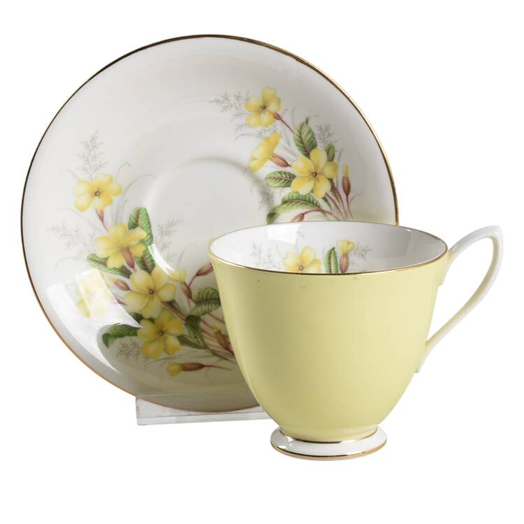 ROA189 Footed Cup & Saucer Set