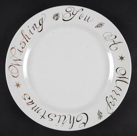 Christmas Wish Dinner Plate