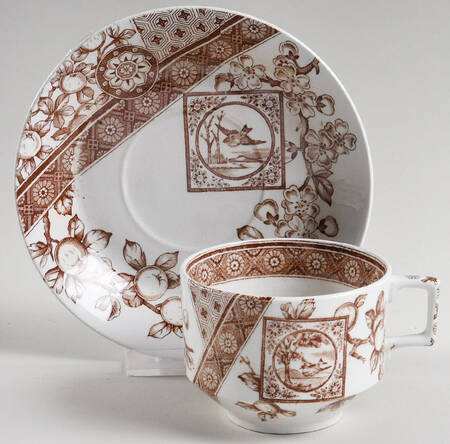 Dado Flat Cup & Saucer Set