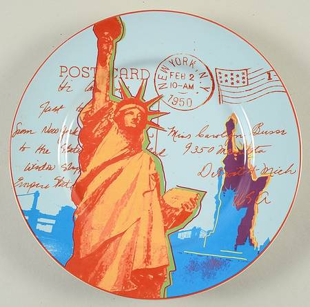 Around the World Dessert/Pie Plate