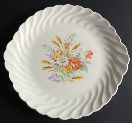 Wheat Handled Cake Plate