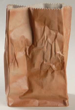 Bag Vase 7" Bag Vase