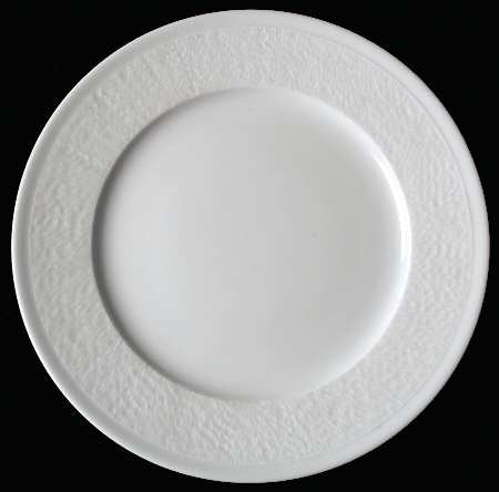 Mineral Sable White Service Plate (Charger)
