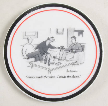 The New Yorker (Cheese Plates) Coaster
