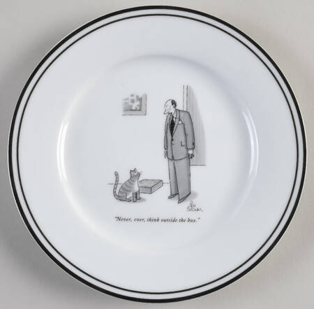 The New Yorker (Cheese Plates) Salad Plate
