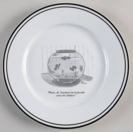 The New Yorker (Cheese Plates) Salad Plate