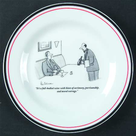 The New Yorker (Cheese Plates) Individual Cheese Plate
