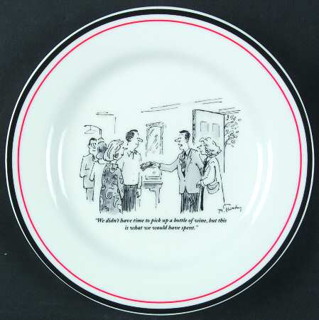 The New Yorker (Cheese Plates) Individual Cheese Plate