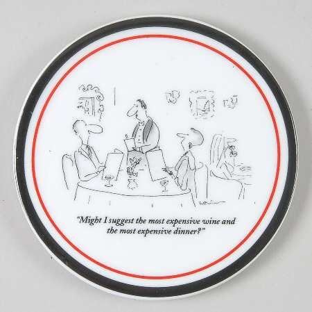 The New Yorker (Cheese Plates) Coaster