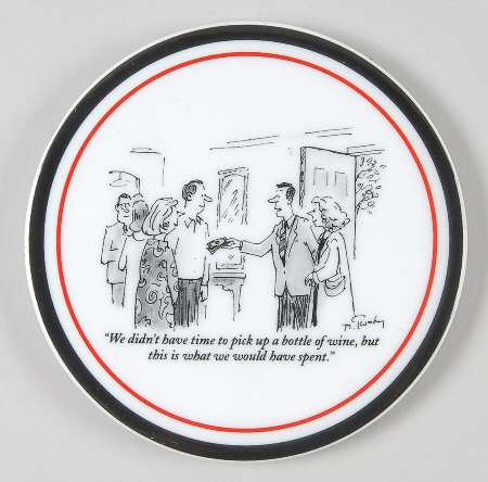 The New Yorker (Cheese Plates) Coaster