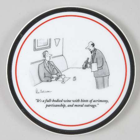 The New Yorker (Cheese Plates) Coaster