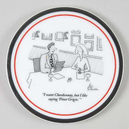 The New Yorker (Cheese Plates) Coaster