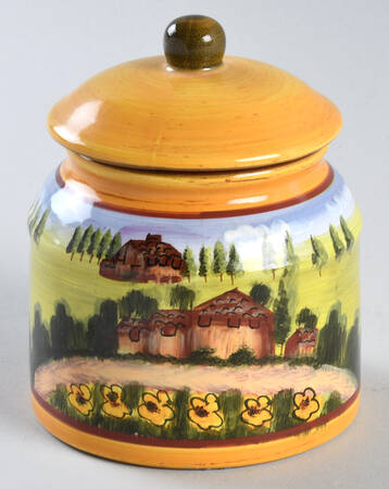 Douce Provence Countryside Sugar Bowl & Lid
