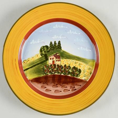 Douce Provence Countryside Salad/Dessert Plate