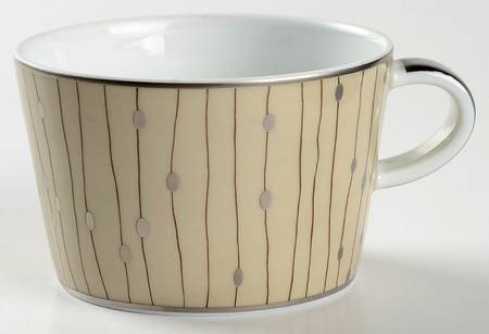 Pluies Beige Flat Cup