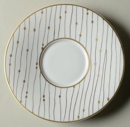 Pluies Gold Saucer for Demitasse Cup
