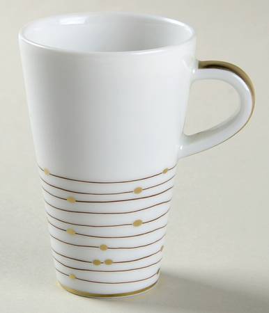 Pluies Gold Espresso Cup