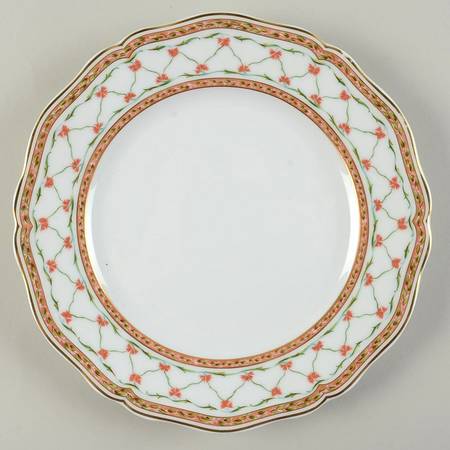 Trellis Rose Salad/Dessert Plate