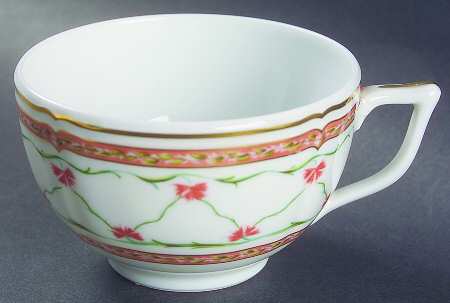 Trellis Rose Flat Cup