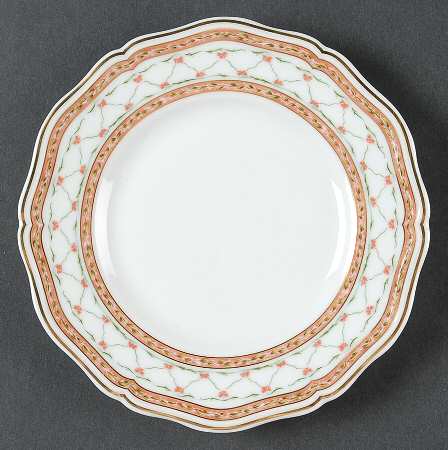 Trellis Rose Bread & Butter Plate